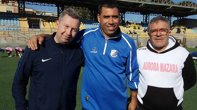 VIDEO – Al “Nino Vaccara” osservatori russi studiano giovani calciatori