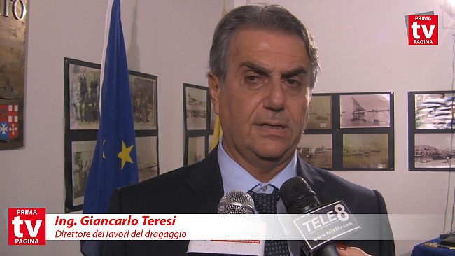 VIDEO – Dragaggio porto canale di Mazara, intervista al direttore dei lavori, Giancarlo Teresi