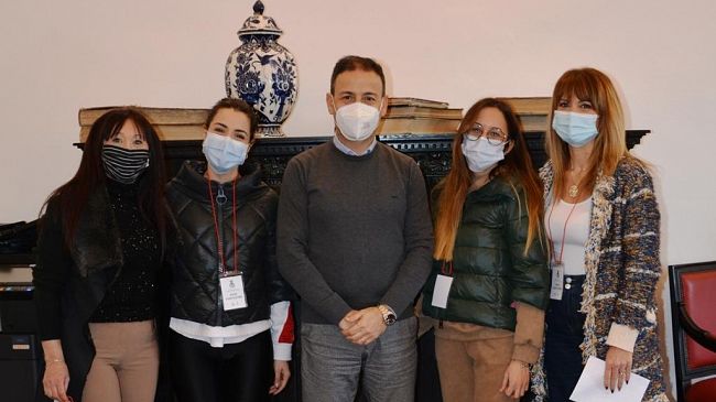 Mazara, Sindaco Quinci incontra le protagoniste della fiction Rai ”Una sola madre”