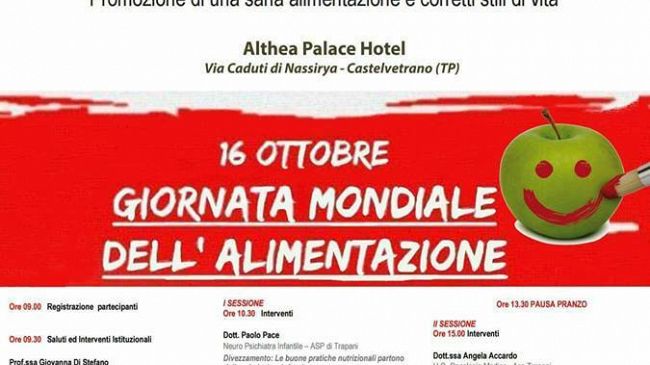 Alimentazione e Ben-essere domani a Castelvetrano un convegno