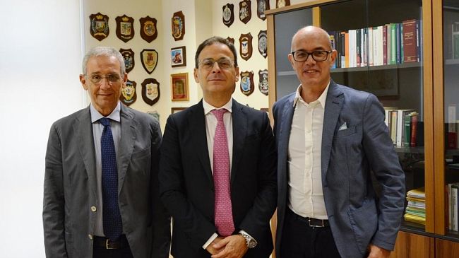 Mazara: il Sindaco Quinci in visita al Palazzo di Giustizia di Marsala