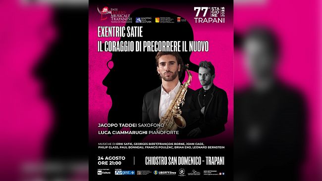 Trapani, sassofono e pianoforte per le avanguardie musicali del '900