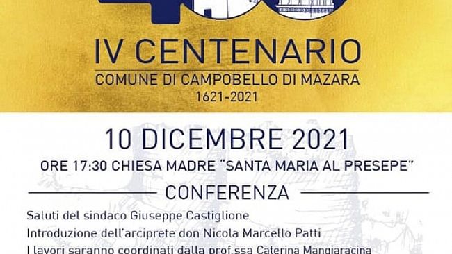 Il Comune di Campobello di Mazara compie 400 anni