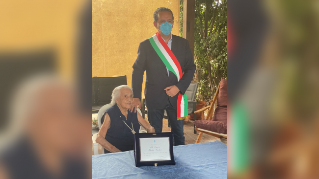 Nonna Maria Cudia ha compiuto 100 anni 