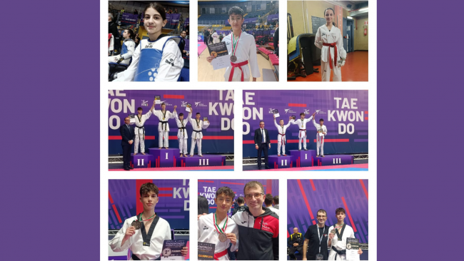Mazara, ​Fighter Taekwondo: Santoro Filippo vice campione d’Italia e Lucia Luca bronzo italiano