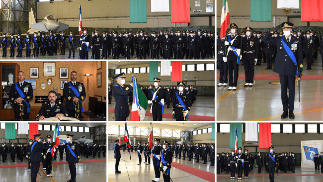 Rinnovo Drappo Bandiera di Guerra ed avvicendamento al comando al 37° Stormo