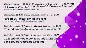 PETROSINO – Il programma delle manifestazioni natalizie