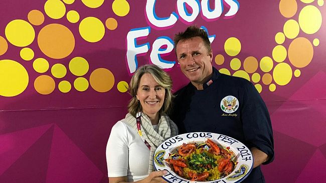 L’Istituto Alberghiero di Erice ospita il 26 settembre lo chef Marc Murphy, ristoratore di successo a New York City e presente al Cous Cous Fest di San Vito Lo Capo