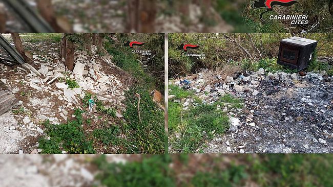Fulgatore, scoperta discarica abusiva. Denunciato un uomo