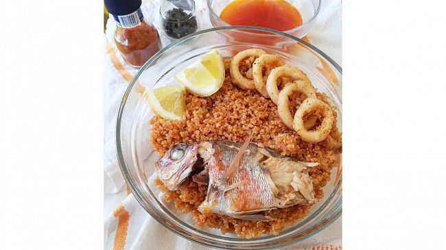 Cous cous di quinoa con zuppa di pesce, il piatto pensato per gli intolleranti al glutine