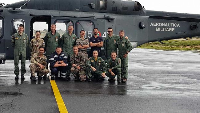Un equipaggio del centro C.S.A.R. di Trapani vola in Francia per un’esercitazione internazionale