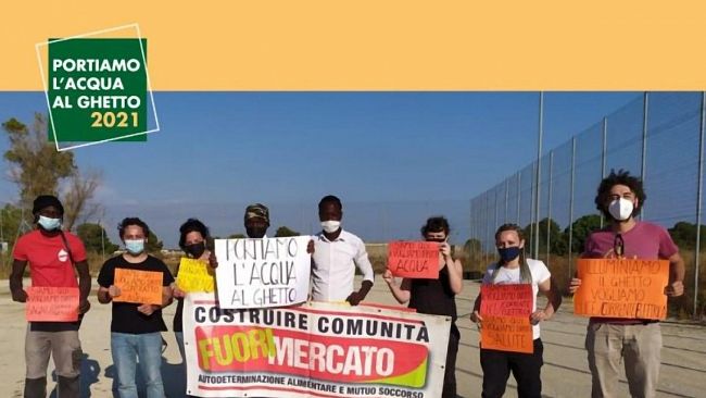 Campobello, riparte la campagna ‘Portiamo l’acqua al ghetto’ 