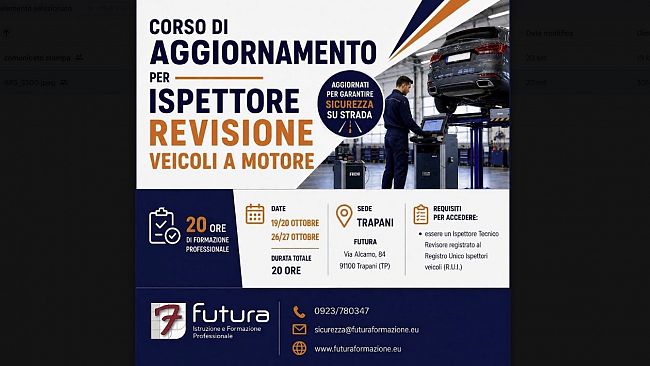revisione-veicoli-a-trapani-e-mazara-del-vallo-il-corso-di-aggiornamento-obbligatorio-per-gli-ispettori
