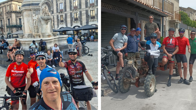 Da Trapani a Catania in bicicletta