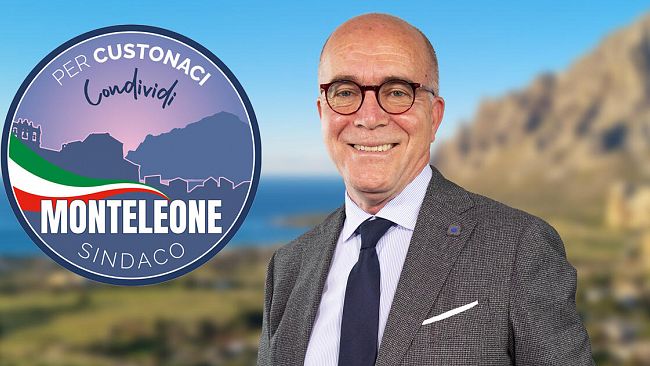 Custonaci, il candidato sindaco Monteleone presenta il suo progetto