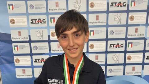 Mazara, ​Andrea Giacalone dell’ASD Paralimpica “Mimì Rodolico” campione italiano categoria esordienti di tennis tavolo