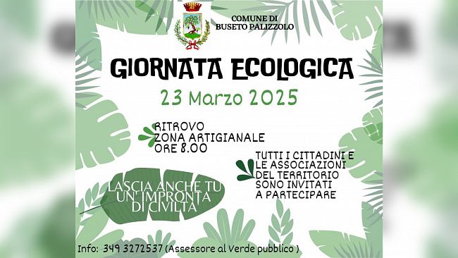 Buseto Palizzolo si mobilita per l'ambiente in occasione della Giornata Ecologica