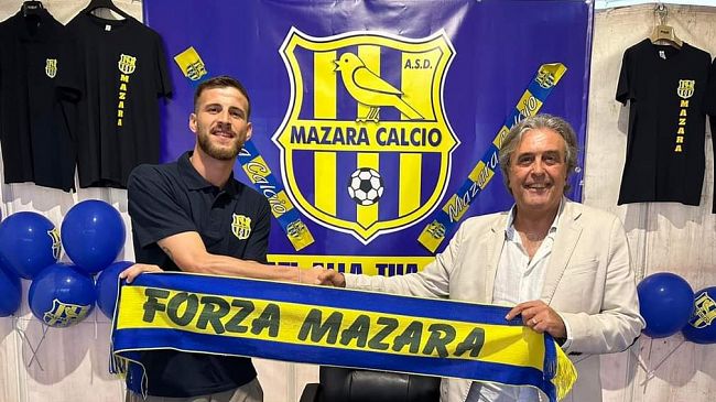 Mazara Calcio, primo colpo di mercato: il difensore Baiata