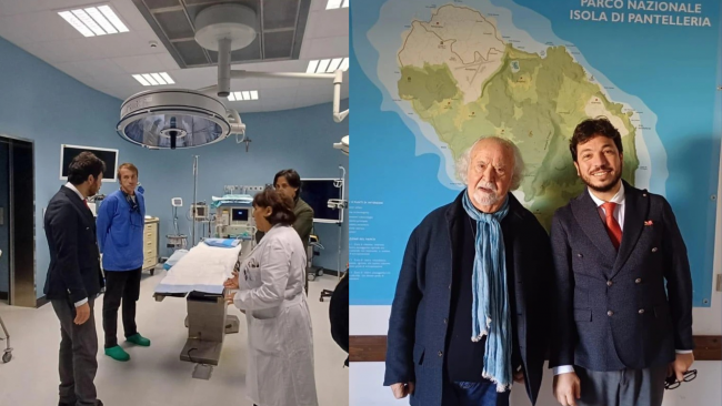 Pantelleria, il commissario straordinario dell'Asp Croce in visita ufficiale al presidio ospedaliero dell'isola 