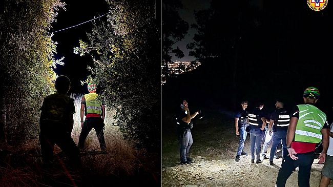 ​Salvato escursionista 23enne circondato da un branco di cani sul Monte Gallo