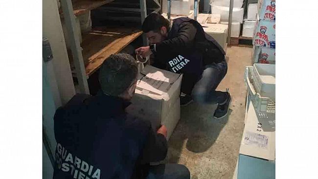 Mazara, Guardia Costiera: sequestrati oltre 350 Kg di prodotti ittici