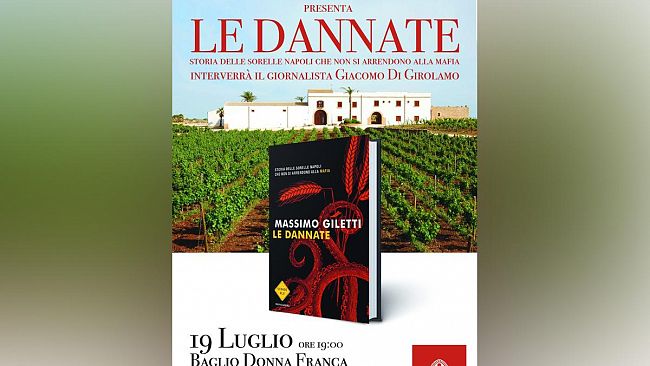 Venerdì 19 luglio a Marsala, Massimo Giletti presenta il libro “Le dannate”