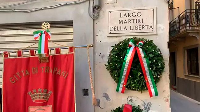 Trapani ed Erice vivono un 25 aprile all’insegna della sobrietà