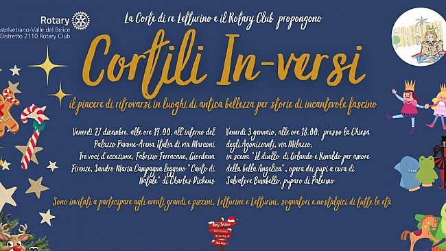 Cortili in-versi , domani lo spettacolo dei pupi siciliani 