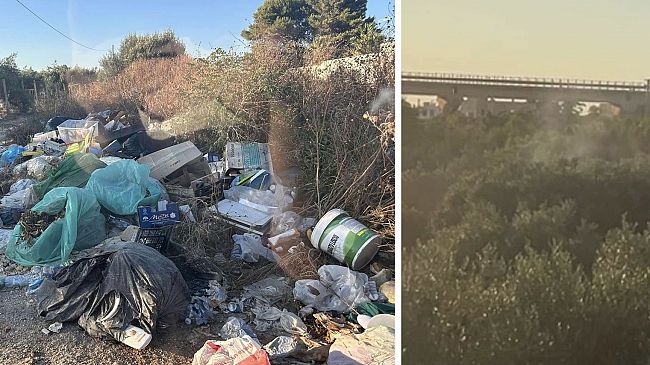 Mazara, bruciano rifiuti e plastica in via Trinidad e traverse. Residente: 