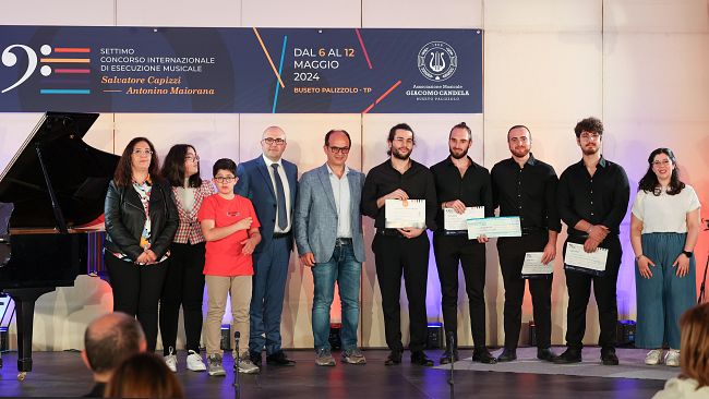 Buseto Palizzolo palcoscenico del VII Concorso Internazionale di Esecuzione Musicale 