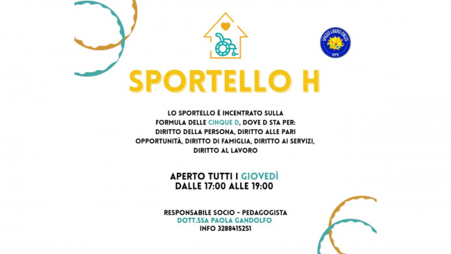 5 D per tutti. Inaugurato lo Sportello H