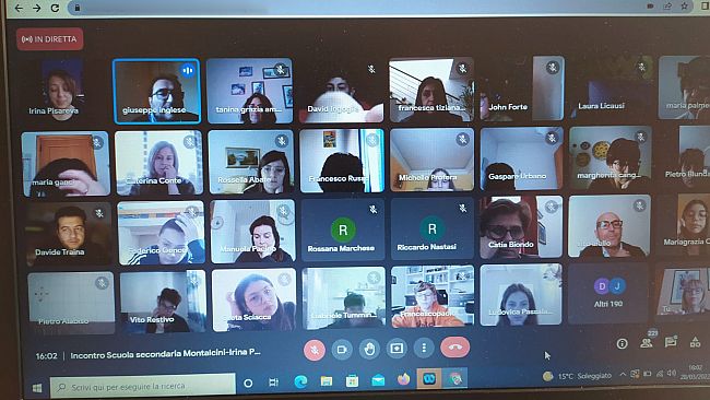 Il racconto di Irina Pysareva all’I.C. Montalcini di Partanna