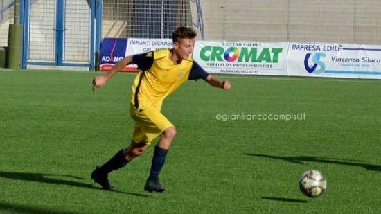 Mazara calcio, il centrocampista Giampaolo Giacalone convocato nella Rappresentativa Nazionale Juniores