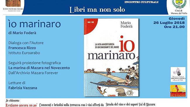 Mazara, ISTITUTO EUROARABO: comunicato 26 e 27 luglio e locandina aggiornata Rassegna