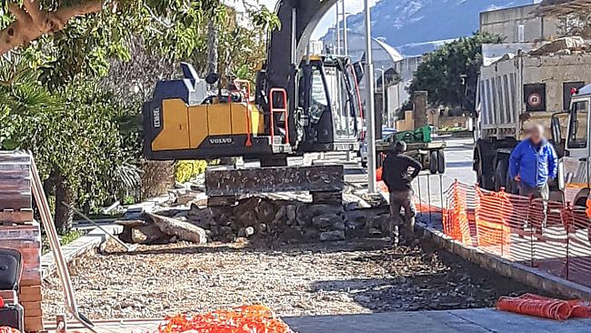 Gibellina. Cantiere lavoro con 15 operai: nuovo look a viale Indipendenza