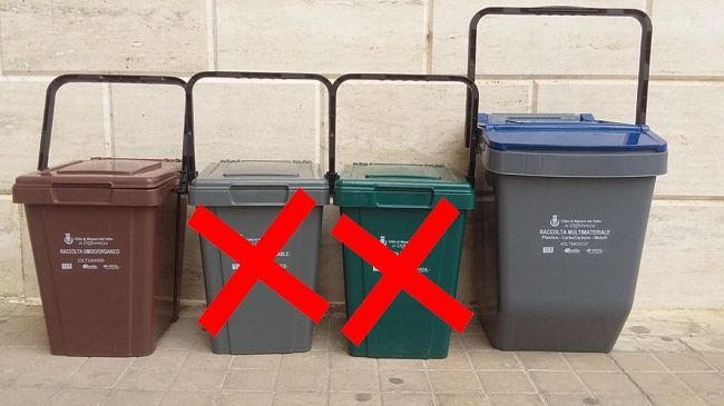 Mazara, emergenza rifiuti: domani niente raccolta secco, si raccoglie solo l’umido organico ed il multimateriale non raccolto
