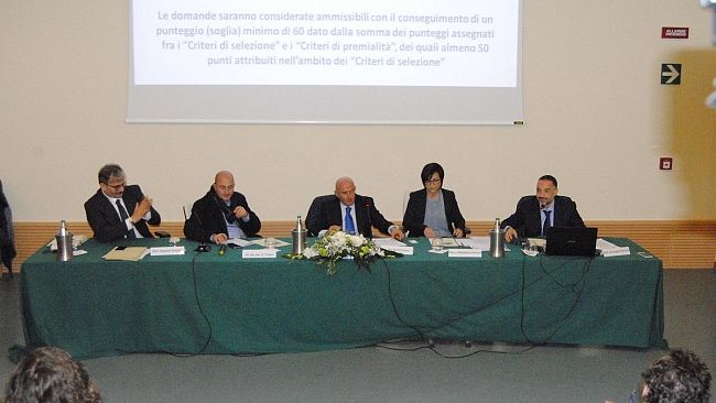 Grande successo per il convegno sulla finanza agevolata. Presente anche l’assessore regionale Mimmo Turano