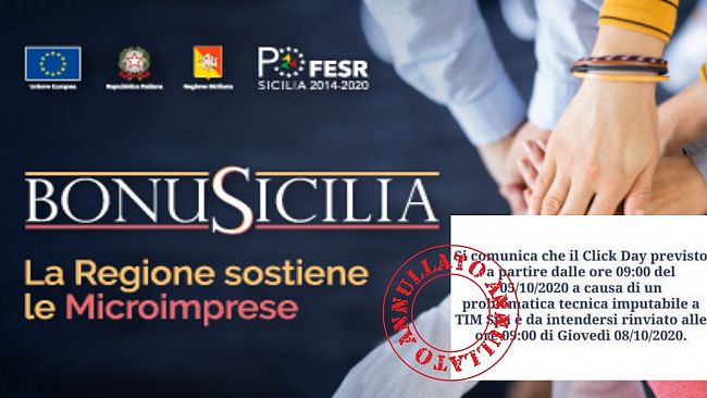Sospeso il click Day
