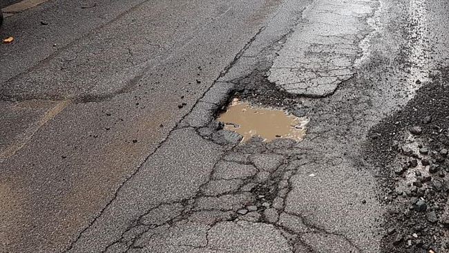 Marsala, le piogge di questi giorni stanno danneggiando diverse strade