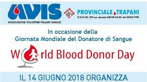 14 giugno Giornata Mondiale del Donatore di Sangue.