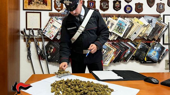 Pantelleria, quasi 400 gr di marijuana in casa. Arrestato 27enne