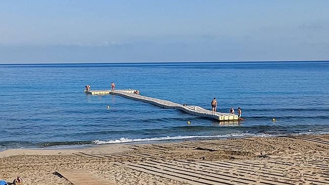 Cornino, arriva la passerella per i bagnanti