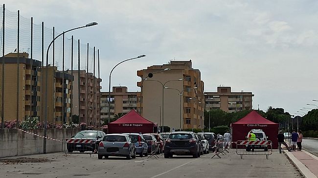 Trapani, due positività emerse dallo screening di Fontanelle