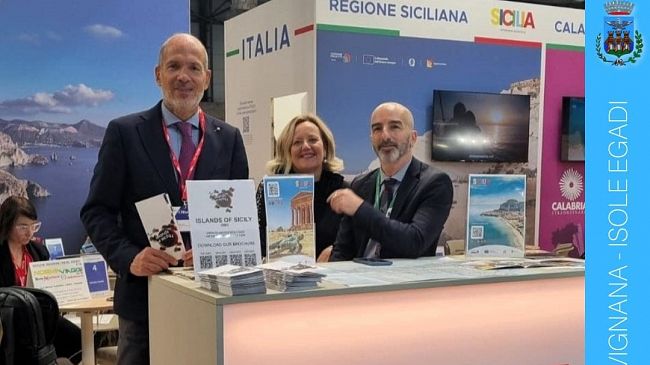 Il Comune di Favignana presente a Madrid alla Fiera Internazionale del Turismo