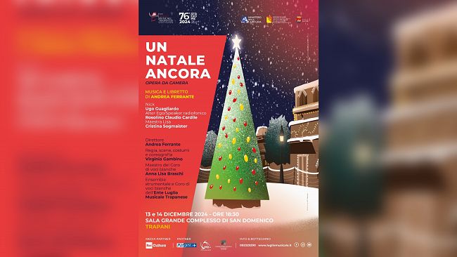 Trapani, va in scena il 13 e 14 dicembre l’opera da camera “Un natale ancora”