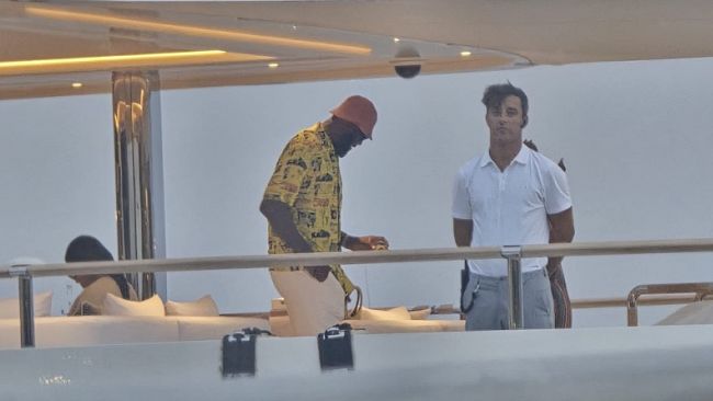 Il campione NBA LeBron James in vacanza a Trapani