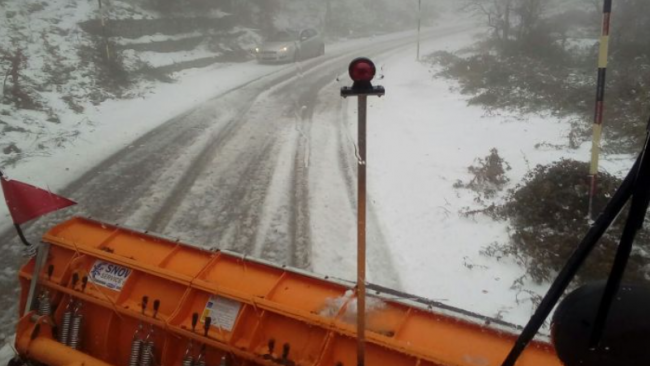 Meteo, prime nevicate sui rilievi del messinese