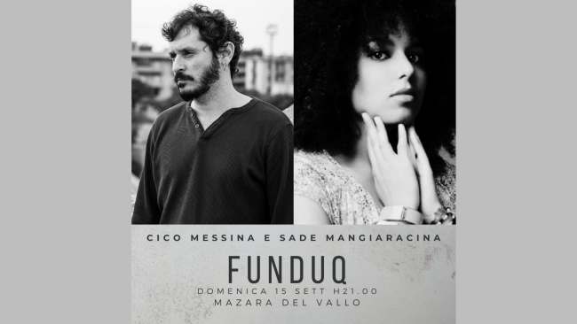 Mazara, il 15 settembre il concerto di Cico Messina e Sade Mangiaracina 