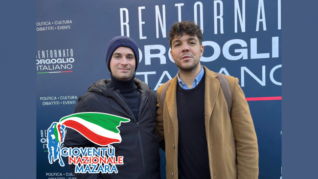 Gioventù Nazionale Mazara a Roma per Atreju, la kermesse della destra che dà il “Bentornato all’orgoglio italiano