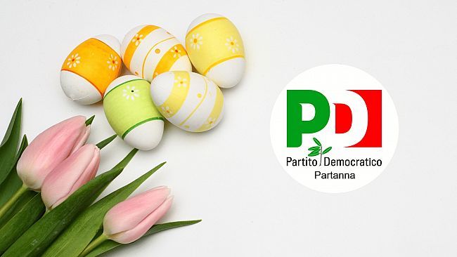 Pasqua 2022, gli auguri del PD Partanna 